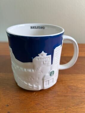 Coffee Cup-Starbucks Beijing China Relief Series Mug 2012 Collectible City